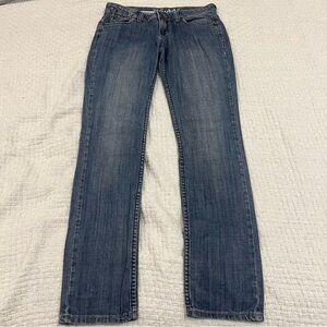 Mudd Y2K Low Rise Skinny Jeans Blue Denim Size 5